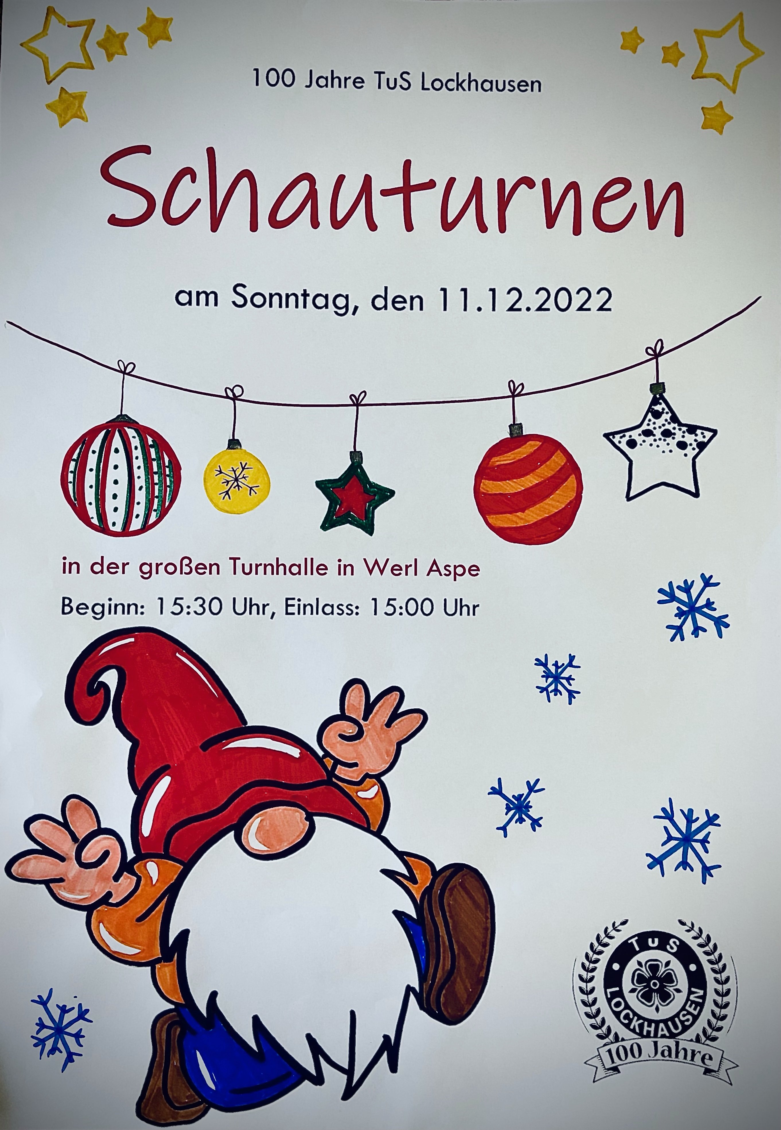 Plakat Schauturnen 2022
